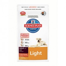 SCIENCE PLAN Large Breed Adult Chicken Light 12 kg
